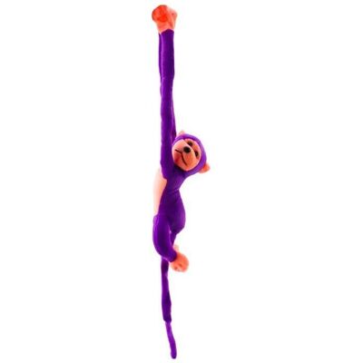 Lean Toys Leantoys Plüsch-Affe-Maskottchen mit Sound, lila 80 cm (80 cm) - Publicité Lean Toys Leantoys Plüsch-Affe-Maskottchen mit Sound, lila 80 cm (80 cm) - Publicité