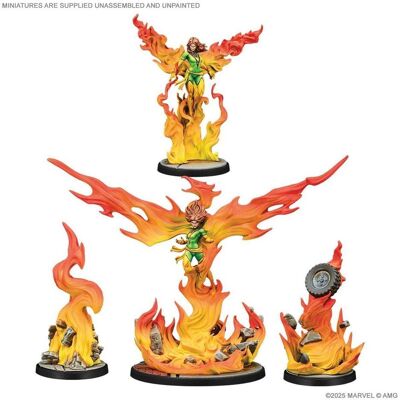 Atomic Mass Games Marvel Crisis Protocol Phoenix & Phoenix Unleashed (Fr-De-En-Es) - Publicité Atomic Mass Games Marvel Crisis Protocol Phoenix & Phoenix Unleashed (Fr-De-En-Es) - Publicité
