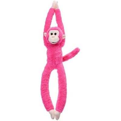 Beppe Hängender Fuchsia Affe - Publicité Beppe Hängender Fuchsia Affe - Publicité