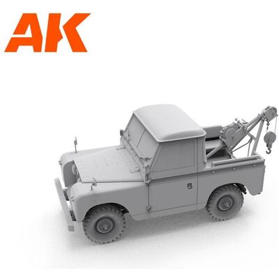 AK Interactive Land Rover 88 Series IIA -Crane / Tow Truck 1/35 - Publicité AK Interactive Land Rover 88 Series IIA -Crane / Tow Truck 1/35 - Publicité