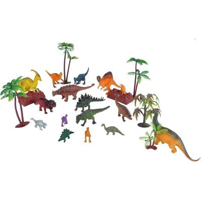 Wild Republic Jeu de figurines Dino's 23 figurines - Publicité Wild Republic Jeu de figurines Dino's 23 figurines - Publicité