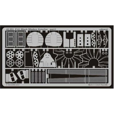 Accessoire extérieur Eduard Northrop P-61A/B Black Widow - Échelle 1:48 - Publicité Accessoire extérieur Eduard Northrop P-61A/B Black Widow - Échelle 1:48 - Publicité