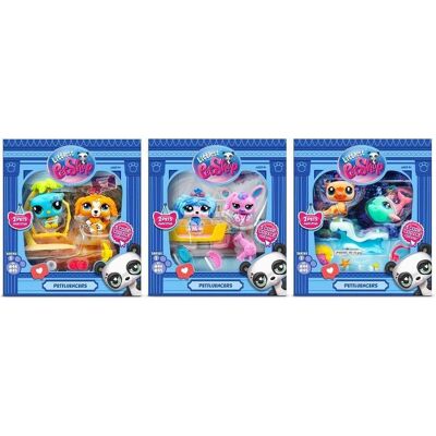 Hasbro Littlest Pet Shop Petfluencer 2-pack - Jouets - Publicité Hasbro Littlest Pet Shop Petfluencer 2-pack - Jouets - Publicité