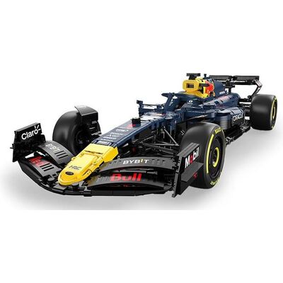 JAMARA Oracle Red Bull Racing RB19 1:8 briques - Ensemble de construction - Publicité JAMARA Oracle Red Bull Racing RB19 1:8 briques - Ensemble de construction - Publicité