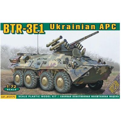 Ace BTR-3E1 véhicule blindé ukrainien - Kit modèle militaire - Publicité Ace BTR-3E1 véhicule blindé ukrainien - Kit modèle militaire - Publicité
