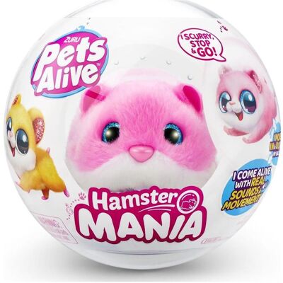 Zuru Pets Alive Hamstermania S1 (10 cm) - Publicité Zuru Pets Alive Hamstermania S1 (10 cm) - Publicité