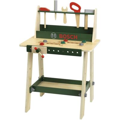 Theo Klein Klein Toys Bosch - speelgoed werkbank - 16-delig - hout - meerkleurig - Publicité Theo Klein Klein Toys Bosch - speelgoed werkbank - 16-delig - hout - meerkleurig - Publicité