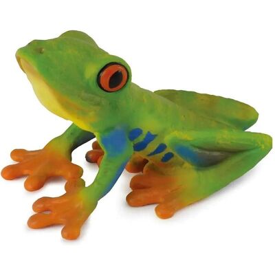 Figurine de Grenouille Arboricole à Yeux Rouges CollectA - Réplique d'amphibien - 5.5cm - Publicité Figurine de Grenouille Arboricole à Yeux Rouges CollectA - Réplique d'amphibien - 5.5cm - Publicité