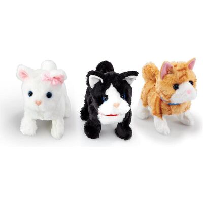 Chat en peluche Happy Pets - Mobile, Remue la queue, 3+ ans - Publicité Chat en peluche Happy Pets - Mobile, Remue la queue, 3+ ans - Publicité