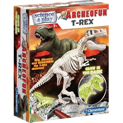 Clementoni Science Play T-Rex Fluo 61243 - Publicité Clementoni Science Play T-Rex Fluo 61243 - Publicité