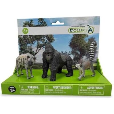 Ensemble de Figurines d'Animaux Sauvages Collecta - Collecta figur 3 VILLE DYR I EN PAKKE - Publicité Ensemble de Figurines d'Animaux Sauvages Collecta - Collecta figur 3 VILLE DYR I EN PAKKE - Publicité