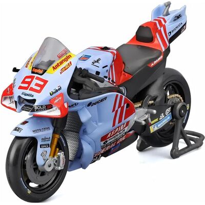 Maisto MotoGP 1/18 Ducati Gresini #93 Marc 2024 - Publicité Maisto MotoGP 1/18 Ducati Gresini #93 Marc 2024 - Publicité