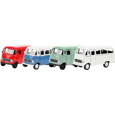 Voiture Modèle Mercedes Benz L319 Welly - Métal moulé, 11cm, Dès 3 ans - Publicité Voiture Modèle Mercedes Benz L319 Welly - Métal moulé, 11cm, Dès 3 ans - Publicité