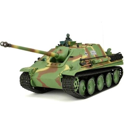 Char RC Heng Long 1:16 Jagdpanther avec Fumée et Son - Tout-Terrain - Publicité Char RC Heng Long 1:16 Jagdpanther avec Fumée et Son - Tout-Terrain - Publicité