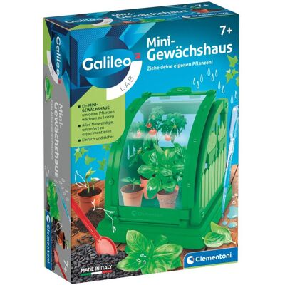 Clementoni Mini-Gewächshaus - Publicité Clementoni Mini-Gewächshaus - Publicité