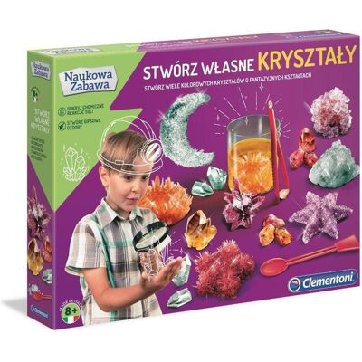 Clementoni Scientific fun. Créez vos propres cristaux - Publicité Clementoni Scientific fun. Créez vos propres cristaux - Publicité