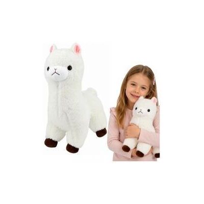 Lean Toys Alpaga blanc tout doux - Publicité Lean Toys Alpaga blanc tout doux - Publicité