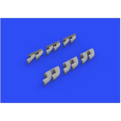 Accessoires d'échappement Fishtail Eduard P-40E Warhawk - Modèle d'avion - Publicité Accessoires d'échappement Fishtail Eduard P-40E Warhawk - Modèle d'avion - Publicité