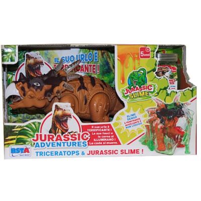 Rs Toys Stiracosauro Avec Slime Jurassique - Publicité Rs Toys Stiracosauro Avec Slime Jurassique - Publicité