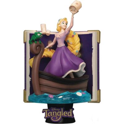 Beast Kingdom Disney : Story Book Series - Raiponce Diorama PVC Closed Box - Publicité Beast Kingdom Disney : Story Book Series - Raiponce Diorama PVC Closed Box - Publicité