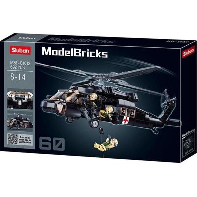 LatestBuy Toy Box Sluban Modèle Briques Hélicoptère Militaire - Toy Box - Publicité LatestBuy Toy Box Sluban Modèle Briques Hélicoptère Militaire - Toy Box - Publicité