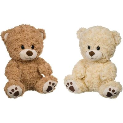 Heunec Ours avec pattes brunes 2f. assorties. env. 24cm (24 cm) - Publicité Heunec Ours avec pattes brunes 2f. assorties. env. 24cm (24 cm) - Publicité