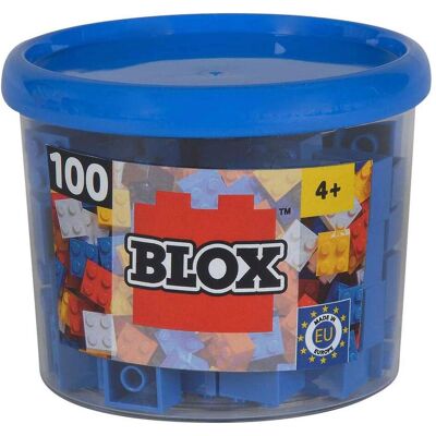 Simba Toys 104114112 - Blocs de Construction Bleus - Publicité Simba Toys 104114112 - Blocs de Construction Bleus - Publicité