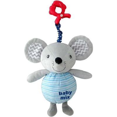 Baby Mix Myška - 24 cm - clip - boîte à musique - Peluche - Publicité Baby Mix Myška - 24 cm - clip - boîte à musique - Peluche - Publicité