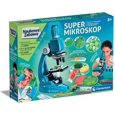 Clementoni Science Fun. Super microscope 50755 - Publicité Clementoni Science Fun. Super microscope 50755 - Publicité
