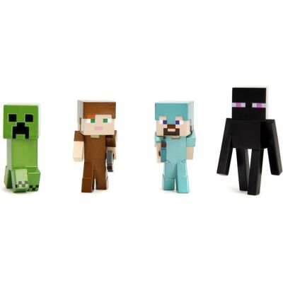 Jada Toys - Minecraft Figures - 2.5in - Wave 3 - Figure d'action - Publicité Jada Toys - Minecraft Figures - 2.5in - Wave 3 - Figure d'action - Publicité