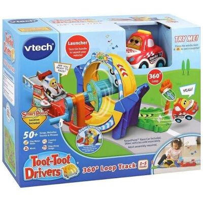 VTech Launcher Tut Tut Cars Devil's Loop - Ensemble de voitures - Publicité VTech Launcher Tut Tut Cars Devil's Loop - Ensemble de voitures - Publicité