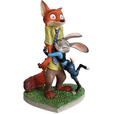 Showcase Collection Disney Zootropolis Nick and Judy Hug - Publicité Showcase Collection Disney Zootropolis Nick and Judy Hug - Publicité
