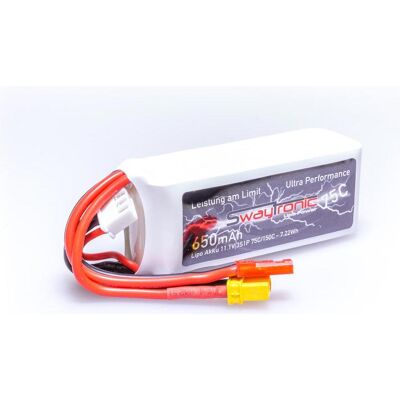 Swaytronic Sway-FPV LiPo 3S 11.1V 650mAh 75C/15C XT30 / JST (650 mAh, 11.10 V) - Publicité Swaytronic Sway-FPV LiPo 3S 11.1V 650mAh 75C/15C XT30 / JST (650 mAh, 11.10 V) - Publicité