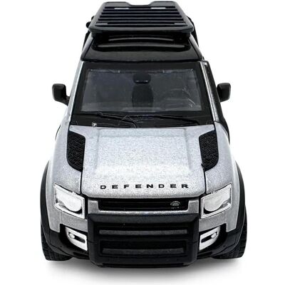 Schnarwiler Land Rover Defender 110 Diecast 1:43 silber 2in1 - Publicité Schnarwiler Land Rover Defender 110 Diecast 1:43 silber 2in1 - Publicité