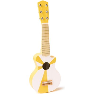 Kids Concept Guitare jaune et blanche - Publicité Kids Concept Guitare jaune et blanche - Publicité