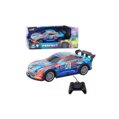 Lean Toys Ferngesteuertes Rennauto Leuchtendes Gehäuse Orange Und Türkis - Publicité Lean Toys Ferngesteuertes Rennauto Leuchtendes Gehäuse Orange Und Türkis - Publicité