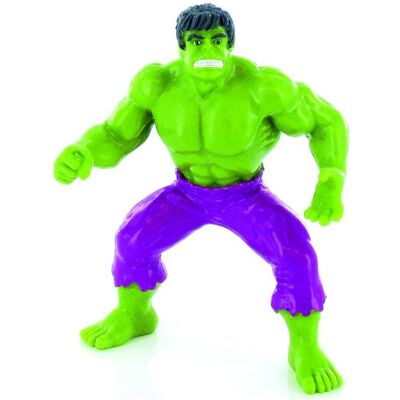 Comansi Marvel Comics Minifigure Hulk - Publicité Comansi Marvel Comics Minifigure Hulk - Publicité