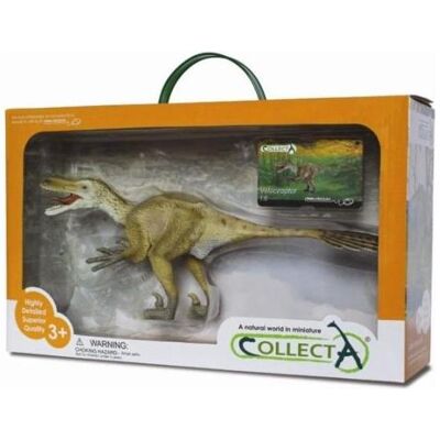 Figurine de Dino Velociraptor Deluxe - Jouet animal - Publicité Figurine de Dino Velociraptor Deluxe - Jouet animal - Publicité