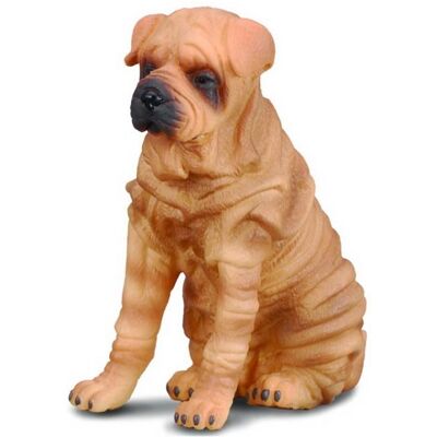 Figurine Shar Pei Collecta - Grand Modèle - Publicité Figurine Shar Pei Collecta - Grand Modèle - Publicité
