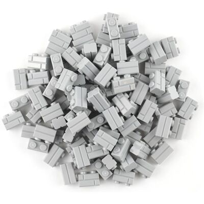 LEGO - Brick 1x2 Classic Basic - Gris clair - 98283 pièces - Publicité LEGO - Brick 1x2 Classic Basic - Gris clair - 98283 pièces - Publicité