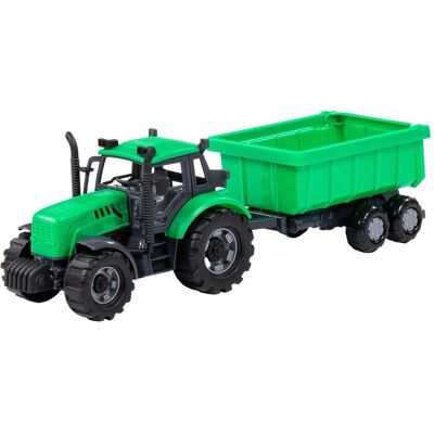 Cavallino Toys Tracteur Cavallino avec Remorque à Bascule - Jouet - Publicité Cavallino Toys Tracteur Cavallino avec Remorque à Bascule - Jouet - Publicité