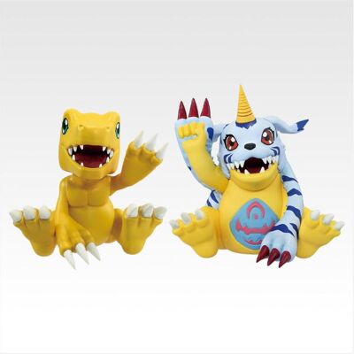 Banpresto Ichibansho Digimon Clash Light Darnkess: Agumon Gabumon 7cm - Publicité Banpresto Ichibansho Digimon Clash Light Darnkess: Agumon Gabumon 7cm - Publicité