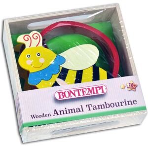 Bontempi WoodBeat : Tambourin en bois avec 6 cimbales pour une expérience musicale traditionnelle - Publicité Bontempi WoodBeat : Tambourin en bois avec 6 cimbales pour une expérience musicale traditionnelle - Publicité