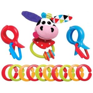 Yookidoo, Hochet, Clips, Rattle 'N' Links-Cow - Publicité Yookidoo, Hochet, Clips, Rattle 'N' Links-Cow - Publicité