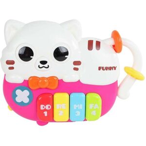 Mini Club Chat Piano Animal avec son et lumière, 15 cm - Publicité Mini Club Chat Piano Animal avec son et lumière, 15 cm - Publicité