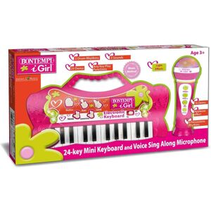 Bontempi Clavier 24 touches avec microphone - Publicité Bontempi Clavier 24 touches avec microphone - Publicité