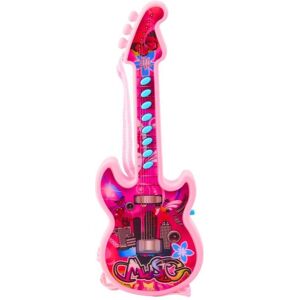 Lean Toys Lean Kinder-Elektrogitarre Melodies Solstice Pink 29Cm - Publicité Lean Toys Lean Kinder-Elektrogitarre Melodies Solstice Pink 29Cm - Publicité