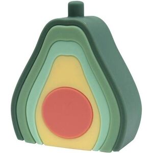 O.B Designs Stacker Avocat en Silicone - Jouet Interactif pour Enfants - Publicité O.B Designs Stacker Avocat en Silicone - Jouet Interactif pour Enfants - Publicité
