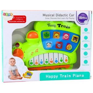 Lean Toys Lean Elektrisches Lernklavier Für Kleinkinder Lokomotive Grün - Publicité Lean Toys Lean Elektrisches Lernklavier Für Kleinkinder Lokomotive Grün - Publicité