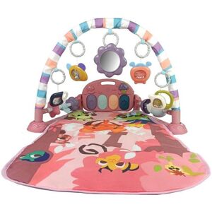 Lean Toys, Tapis d'éveil + arche d'activité, Rosa Babymatte mit Sound - Publicité Lean Toys, Tapis d'éveil + arche d'activité, Rosa Babymatte mit Sound - Publicité
